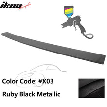 Load image into Gallery viewer, 2012-2018 BMW F30 3-Series Sedan A Style Roof Spoiler ABS Painted