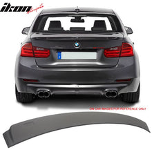 Load image into Gallery viewer, 2012-2018 BMW 3-Series F30 Sedan AC-S Matte Black Roof Spoiler Wing