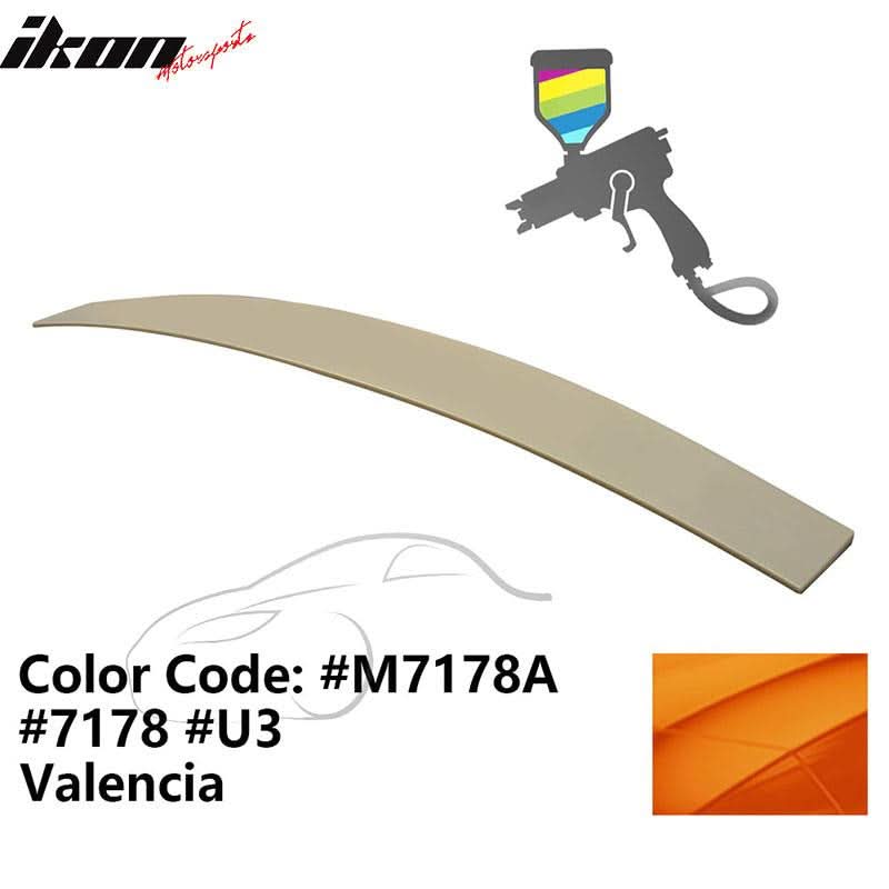 2005-2014 Ford Mustang DS Style Rear Roof Spoiler Wing ABS