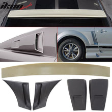 Load image into Gallery viewer, Fits 05-09 Ford Mustang Roof Spoiler &amp; Fender Scoop &amp; Window Louvers