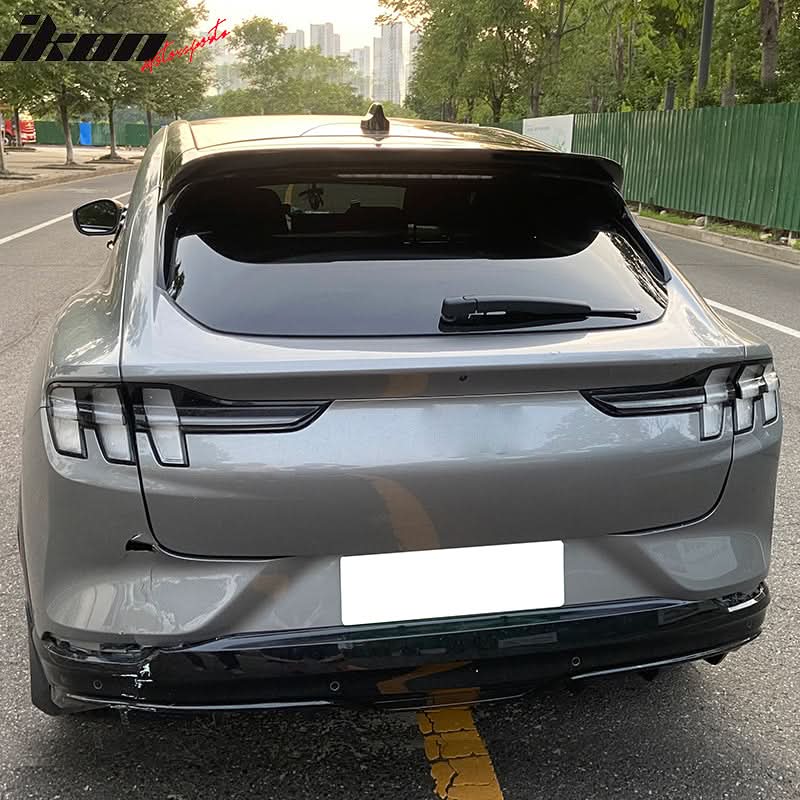 2021-2024 Ford Mustang Mach-E Rear Roof Window Spoiler ABS