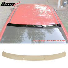 Load image into Gallery viewer, 2016-2021 Honda Civic 10th Gen Sedan Unpainted Beige Roof Spoiler ABS