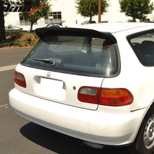 Load image into Gallery viewer, 1992-1995 Honda Civic Hatchback Glossy Black Roof Window Spoiler ABS