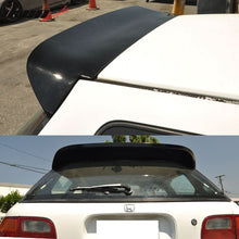 Load image into Gallery viewer, 1992-1995 Honda Civic Hatchback Glossy Black Roof Window Spoiler ABS