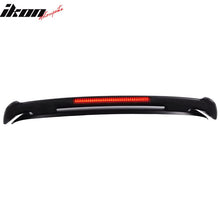 Load image into Gallery viewer, 1996-2000 Honda Civic Type R Black Roof Spoiler w/ 3rd LED Brake ABS