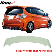 Load image into Gallery viewer, 2009-2013 Honda Fit GE8 USDM Mugen Unpainted Roof Spoiler Wing ABS