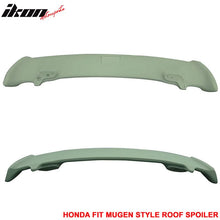 Load image into Gallery viewer, 2009-2013 Honda Fit GE8 USDM Mugen Unpainted Roof Spoiler Wing ABS