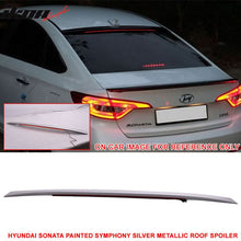 Load image into Gallery viewer, 2015-2017 Hyundai Sonata Painted ABS Roof Spoiler W/ LED Light Bar