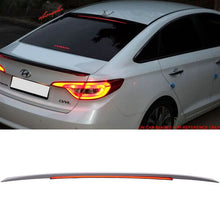Load image into Gallery viewer, 2015-2017 Hyundai Sonata Painted ABS Roof Spoiler W/ LED Light Bar