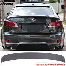 Load image into Gallery viewer, Fits 06-13 Lexus Is250 Type Sport PU Roof Spoiler + Trunk Spoiler