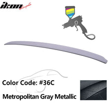 Load image into Gallery viewer, 2014-2017 Mazda 3 Sedan 4-Door OE Style Rear Roof Spoiler Lip Wing ABS