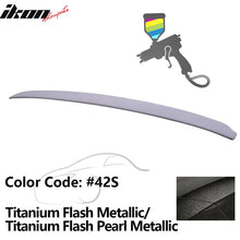 Load image into Gallery viewer, 2014-2017 Mazda 3 Sedan 4-Door OE Style Rear Roof Spoiler Lip Wing ABS