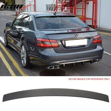 Load image into Gallery viewer, 2010-2016 Benz W212 E-Class L Style Matte Black Roof Spoiler Wing ABS