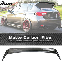 Load image into Gallery viewer, 2008-2011 Subaru Impreza Wagon Carbon Fiber Roof Spoiler Wing