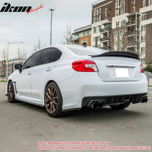 Load image into Gallery viewer, 2015-2021 Subaru WRX PSM Crystal Black Silica Pearl Trunk Spoiler ABS
