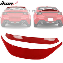 Load image into Gallery viewer, 2022-2025 Subaru BRZ GR86 #DCK Red IKON Roof + TRD Trunk Spoiler ABS