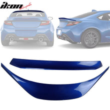 Load image into Gallery viewer, 2022-2025 Subaru BRZ GR86 #K7X Blue IKON Roof + TRD Trunk Spoiler ABS