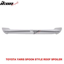 Load image into Gallery viewer, 2006-2011 Toyota Yaris XP90 HB5 SP Style Unpainted Roof Spoiler ABS