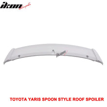 Load image into Gallery viewer, 2006-2011 Toyota Yaris XP90 HB5 SP Style Unpainted Roof Spoiler ABS