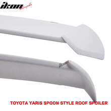 Load image into Gallery viewer, 2006-2011 Toyota Yaris XP90 HB5 SP Style Unpainted Roof Spoiler ABS