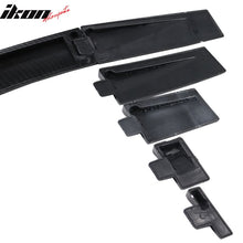 Load image into Gallery viewer, Universal Fitment Carbon Fiber Print Adjustable Rear Roof Spoiler ABS