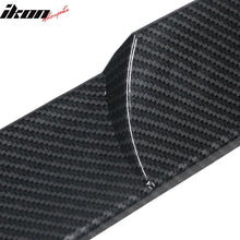 Load image into Gallery viewer, Universal Fitment Carbon Fiber Print Adjustable Rear Roof Spoiler ABS