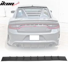 Load image into Gallery viewer, 2011-2023 Dodge Charger IKON Style Shark Fin Roof Vane Spoiler Wing