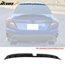 Load image into Gallery viewer, 2022-2025 Subaru WRX D2 Style Gloss Black Rear Roof Spoiler ABS