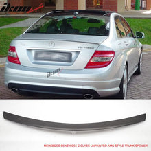 Load image into Gallery viewer, 2008-2014 Benz C-Class W204 AMG Style Unpainted Rear Spoiler Wing ABS