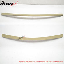 Load image into Gallery viewer, 2008-2014 Benz C-Class W204 AMG Style Unpainted Rear Spoiler Wing ABS