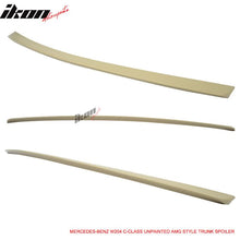 Load image into Gallery viewer, 2008-2014 Benz C-Class W204 AMG Style Unpainted Rear Spoiler Wing ABS