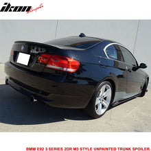 Load image into Gallery viewer, 2007-2013 BMW E92 2Dr M3 Type UnRear Spoiler Wing - ABS