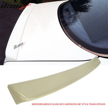 Load image into Gallery viewer, 1995-2001 Benz E-Class W210 E430 4-Door Black Rear Spoiler Wing ABS