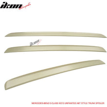 Load image into Gallery viewer, 1995-2001 Benz E-Class W210 E430 4-Door Black Rear Spoiler Wing ABS
