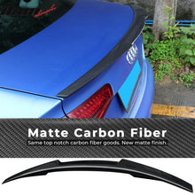 Load image into Gallery viewer, 2017-2023 Audi A4 B9 M4 Style Carbon Fiber Trunk Spoiler Wing