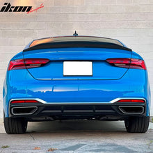 Load image into Gallery viewer, 2018-2022 Audi A5 S5 B9 Hatchback C Style Carbon Fiber Trunk Spoiler