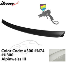 Load image into Gallery viewer, 1999-2005 BMW E46 3-Series AC Rear Spoiler Black ABS