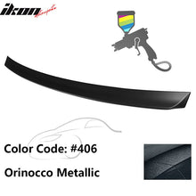 Load image into Gallery viewer, 1999-2005 BMW E46 3-Series AC Rear Spoiler Black ABS