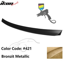 Load image into Gallery viewer, 1999-2005 BMW E46 3-Series AC Rear Spoiler Black ABS