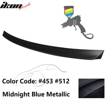 Load image into Gallery viewer, 1999-2005 BMW E46 3-Series AC Rear Spoiler Black ABS