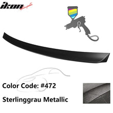 Load image into Gallery viewer, 1999-2005 BMW E46 3-Series AC Rear Spoiler Black ABS