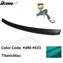 Load image into Gallery viewer, 1999-2005 BMW E46 3-Series AC Rear Spoiler Black ABS