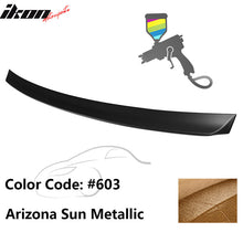 Load image into Gallery viewer, 1999-2005 BMW E46 3-Series AC Rear Spoiler Black ABS