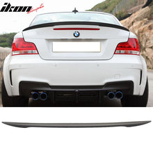 Load image into Gallery viewer, 2007-2011 BMW E82 1 Series P Style Matte Black ABS Rear Spoiler Wing