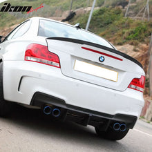 Load image into Gallery viewer, 2007-2011 BMW E82 1 Series P Style Matte Black ABS Rear Spoiler Wing