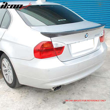 Load image into Gallery viewer, 2006-2011 BMW E90 3 Series Sedan A Style Matte Black Rear Spoiler Wing
