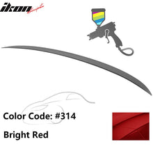Load image into Gallery viewer, 2006-2011 BMW E90 3-Series M3 Style Painted Trunk Spoiler Wing