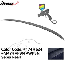 Load image into Gallery viewer, 2006-2011 BMW E90 3-Series M3 Style Painted Trunk Spoiler Wing