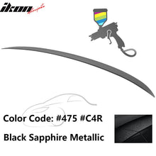 Load image into Gallery viewer, 2006-2011 BMW E90 3-Series M3 Style Painted Trunk Spoiler Wing