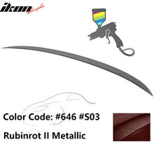 Load image into Gallery viewer, 2006-2011 BMW E90 3-Series M3 Style Painted Trunk Spoiler Wing